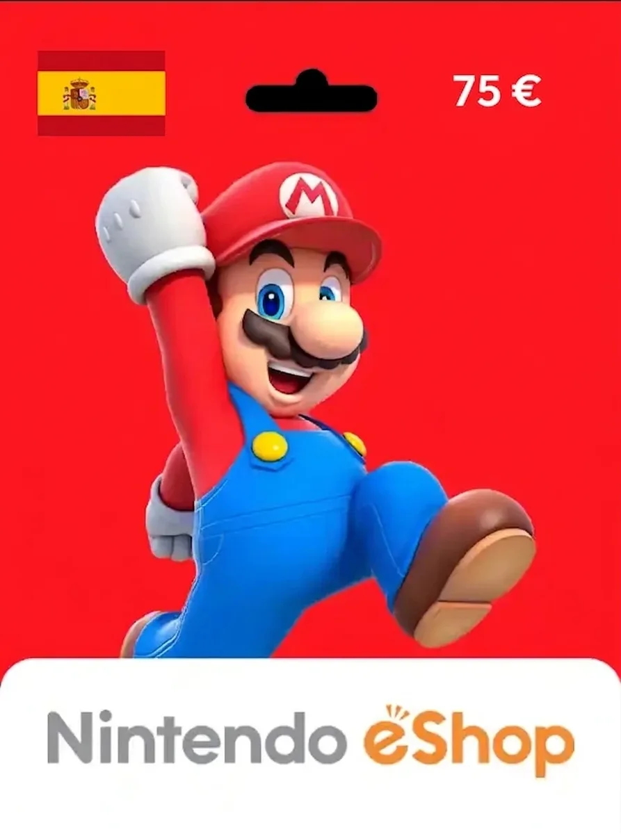 Nintendo Gift Card 75 EUR SPAIN