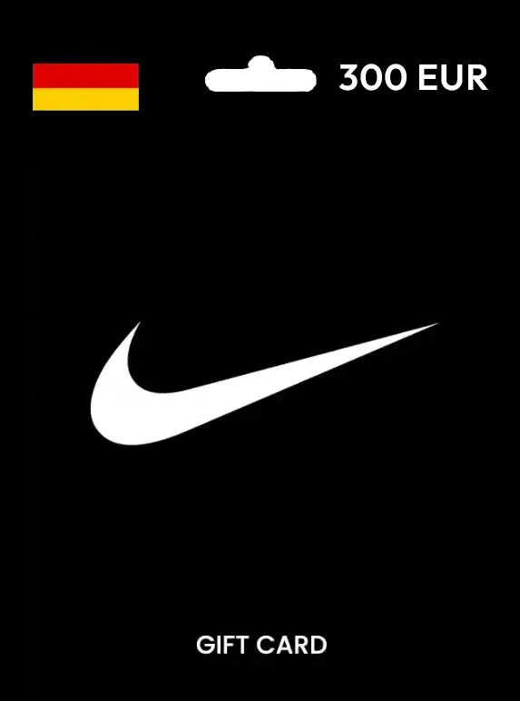 Nike Gift Card 300 EUR GERMANY