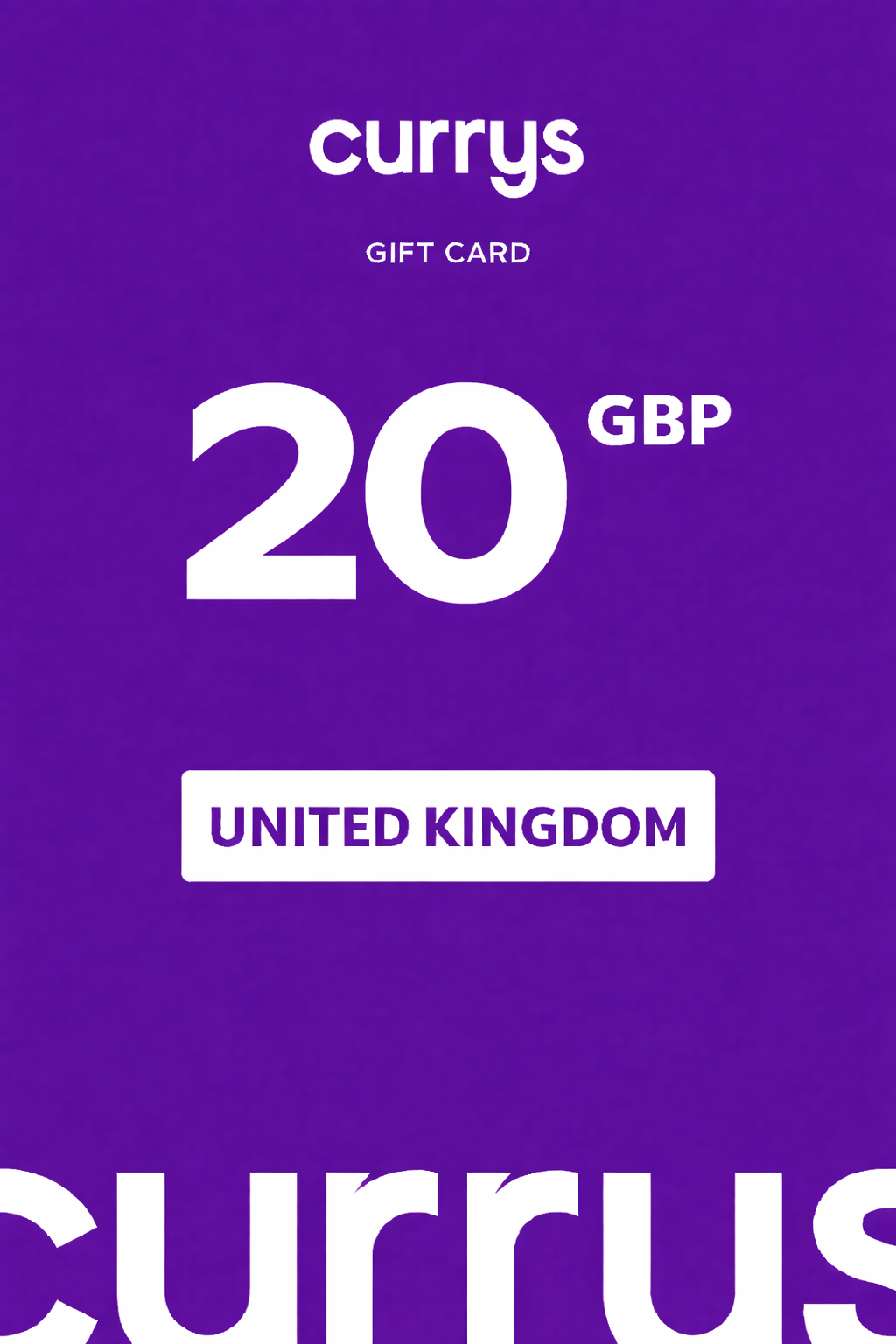 Currys Gift Card 20 GBP UNITED KINGDOM