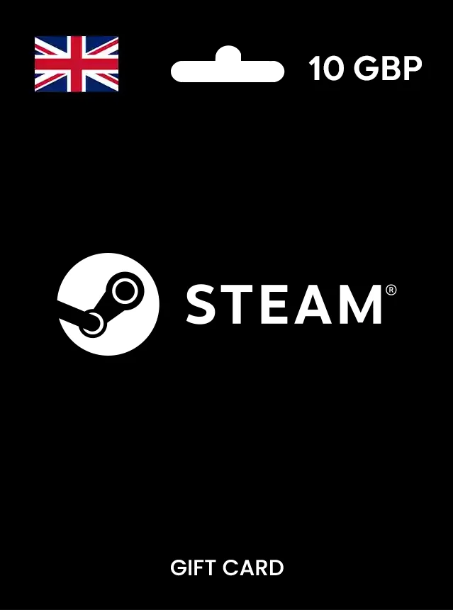 Steam Gift Card UK 10 GBP