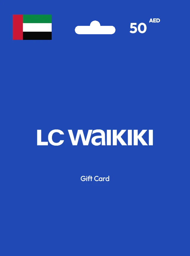 LC Waikiki Gift Card 50 AED UNITED ARAB EMIRATES