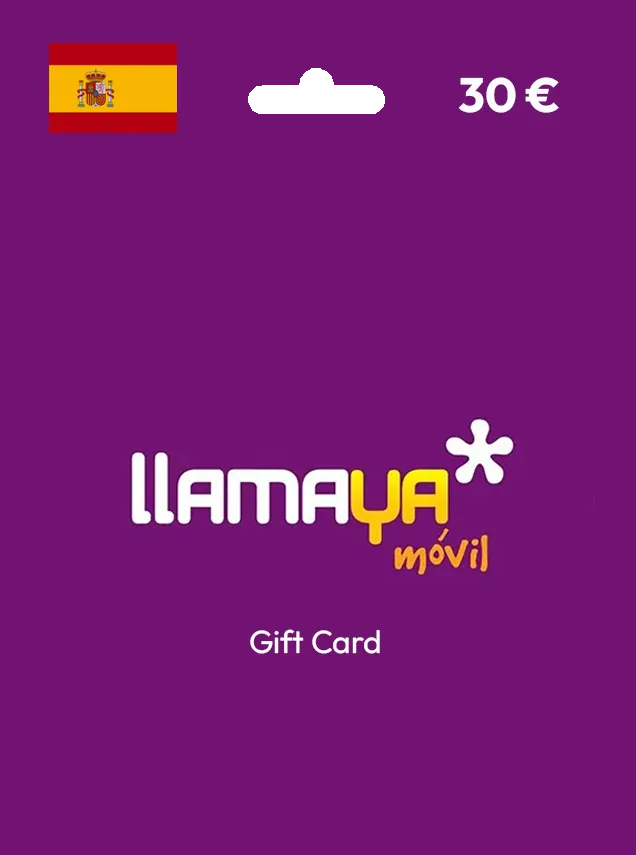 Llamaya Gift Card 30 EUR SPAIN
