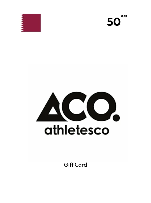 ATHLETE'S CO Gift Card 50 QAR QATAR