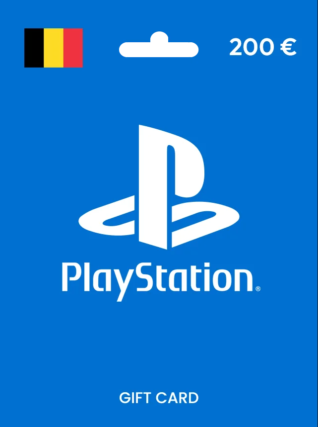 Playstation Gift Card BELGIUM 200 EUR