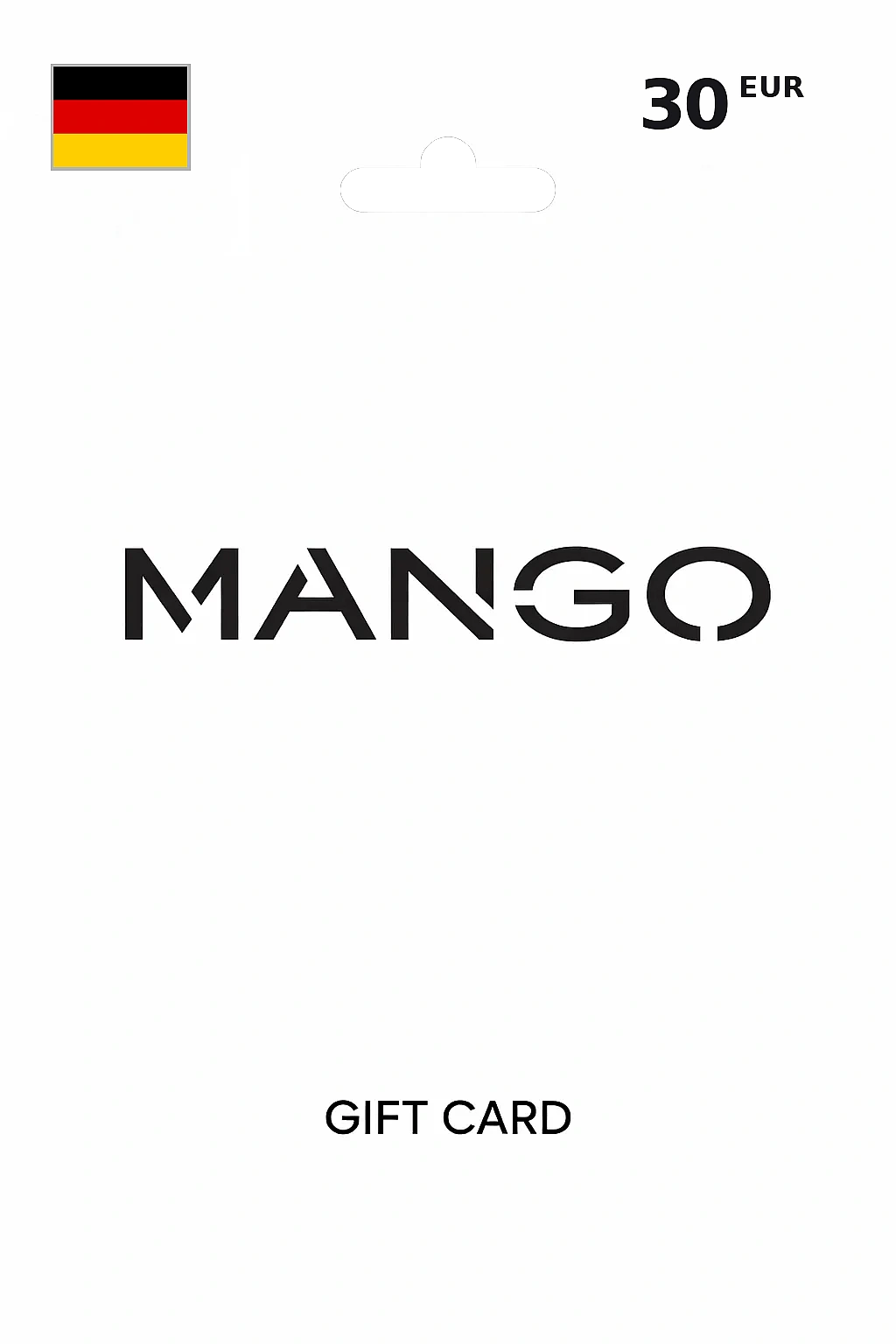 MANGO Gift Card 30 EUR GERMANY
