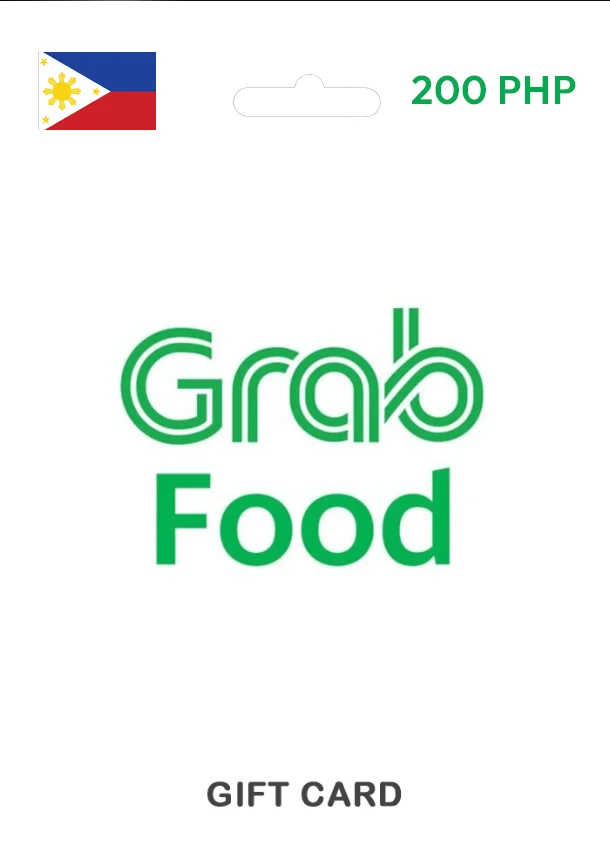 GrabFood Gift Card PH 200 PHP