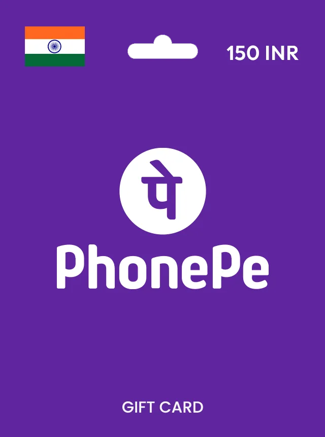 PhonePe Gift Card 150 INR INDIA