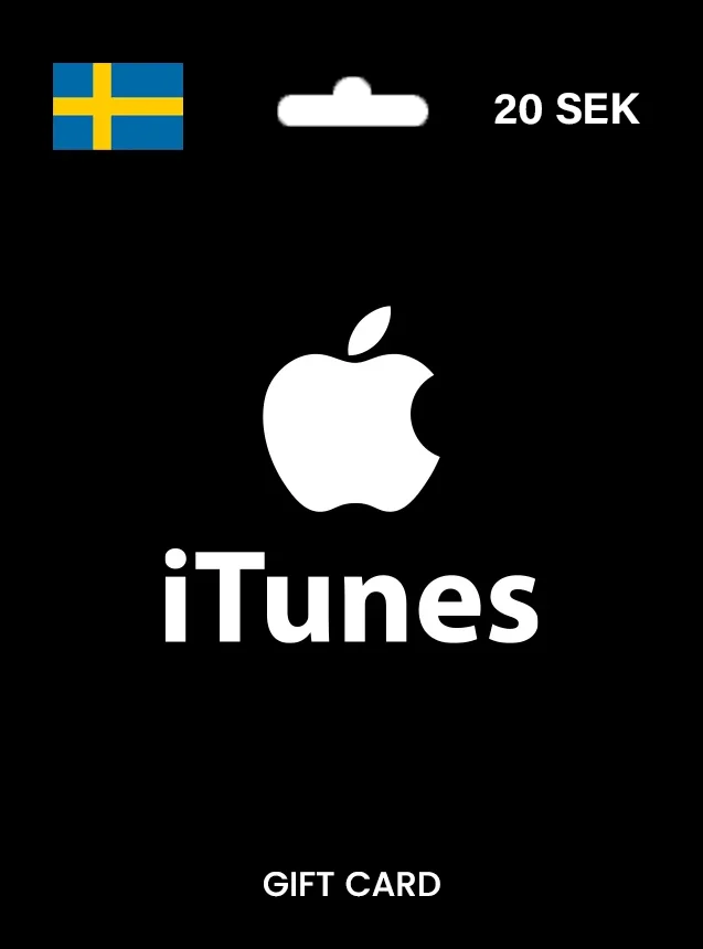 Apple iTunes Gift Card 20 SEK SWEDEN