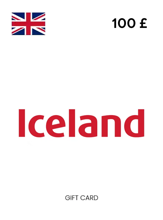 Iceland Gift Card 100 GBP UNITED KINGDOM