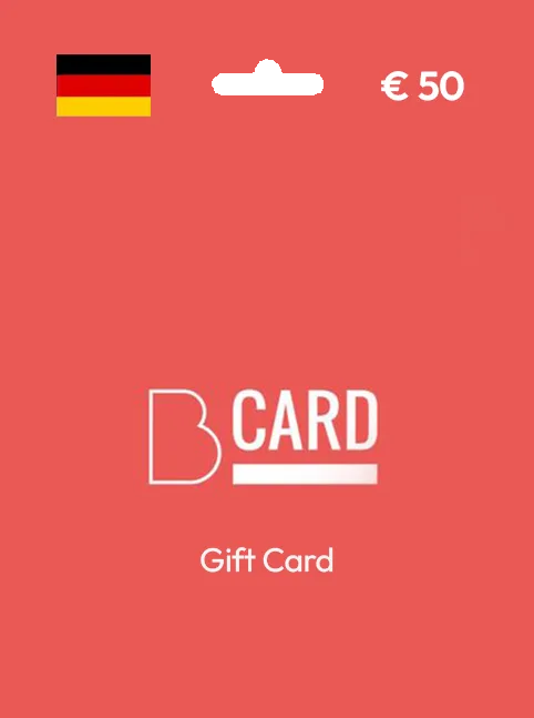 B-Card Gift Card 50 EUR GERMANY