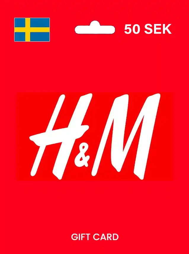 H&M Gift Card 50 SEK SWEDEN