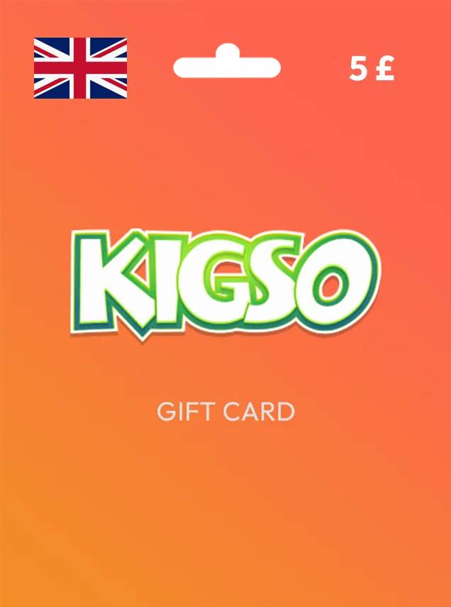 Kigso Games Gift Card 5 GBP UNITED KINGDOM