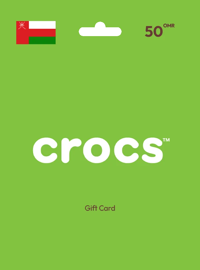 Crocs Gift Card 50 OMR OMAN