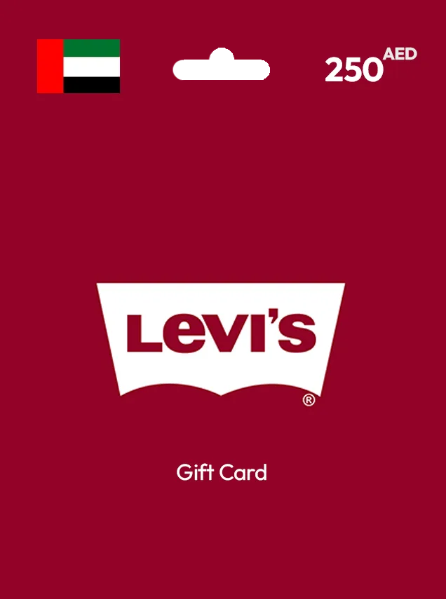LEVI'S Gift Card 250 AED UNITED ARAB EMIRATES