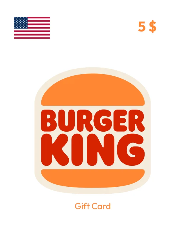 Burger King Gift Card 5 USD UNITED STATES