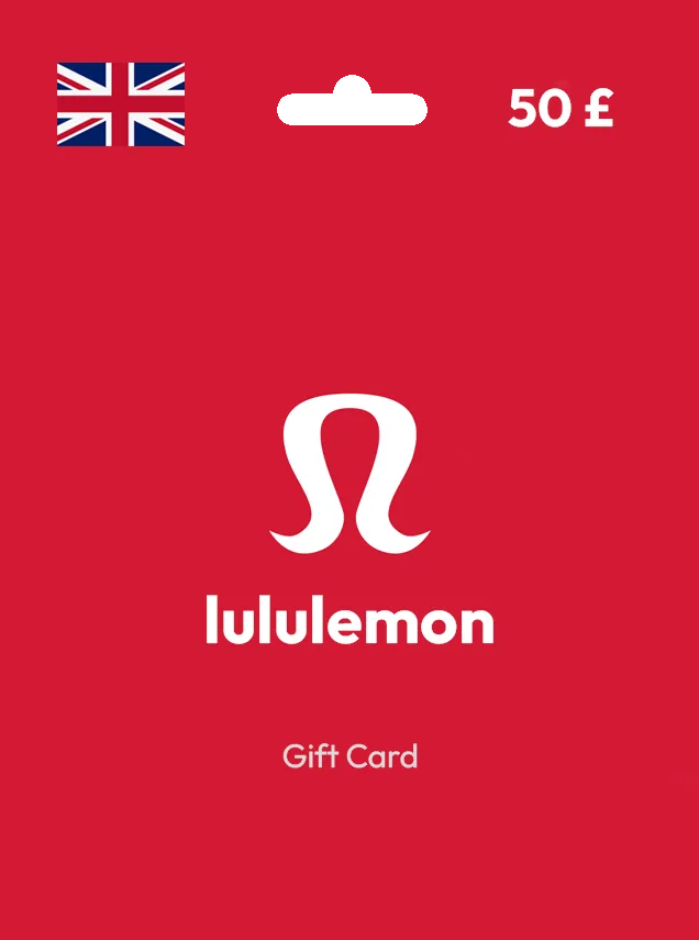 Lululemon Gift Card 50 GBP UNITED KINGDOM