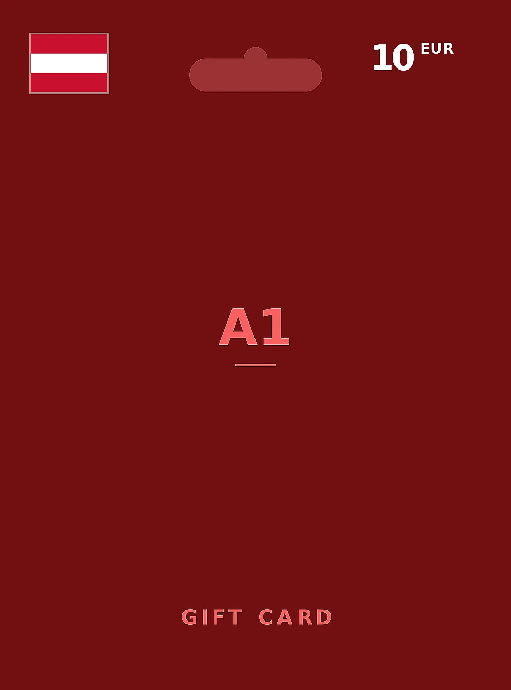 A1 Gift Card 10 EUR AUSTRIA