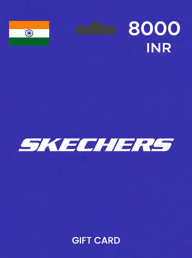 Skechers Gift Card 8000 INR INDIA