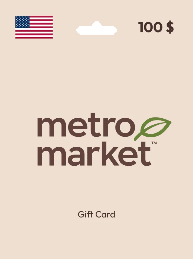 Metro Market Gift Card 100 USD UNITED STATES