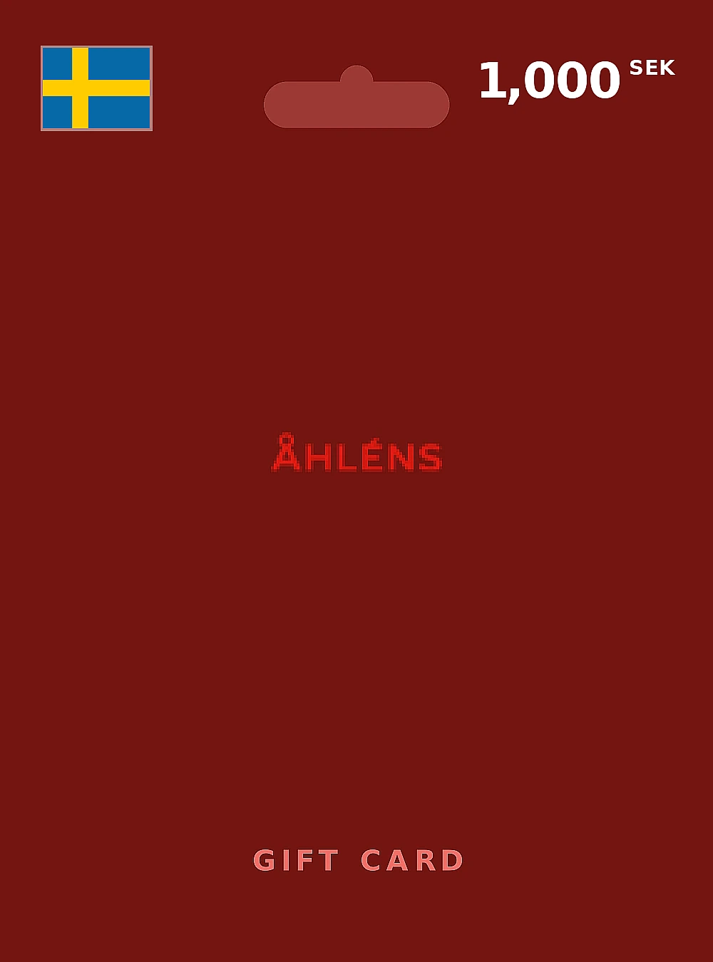 Ahlens Gift Card 1000 SEK SWEDEN