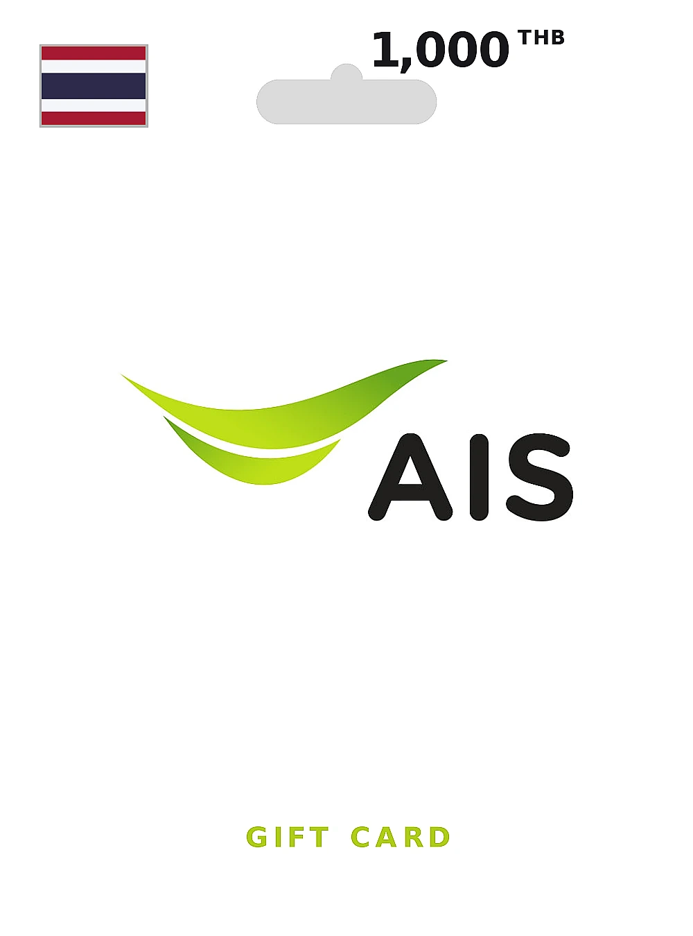 AIS Gift Card 1000 THB THAILAND