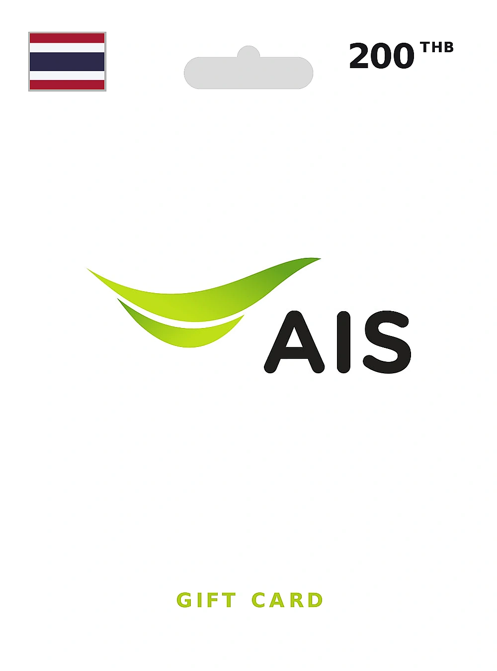AIS Gift Card 200 THB THAILAND