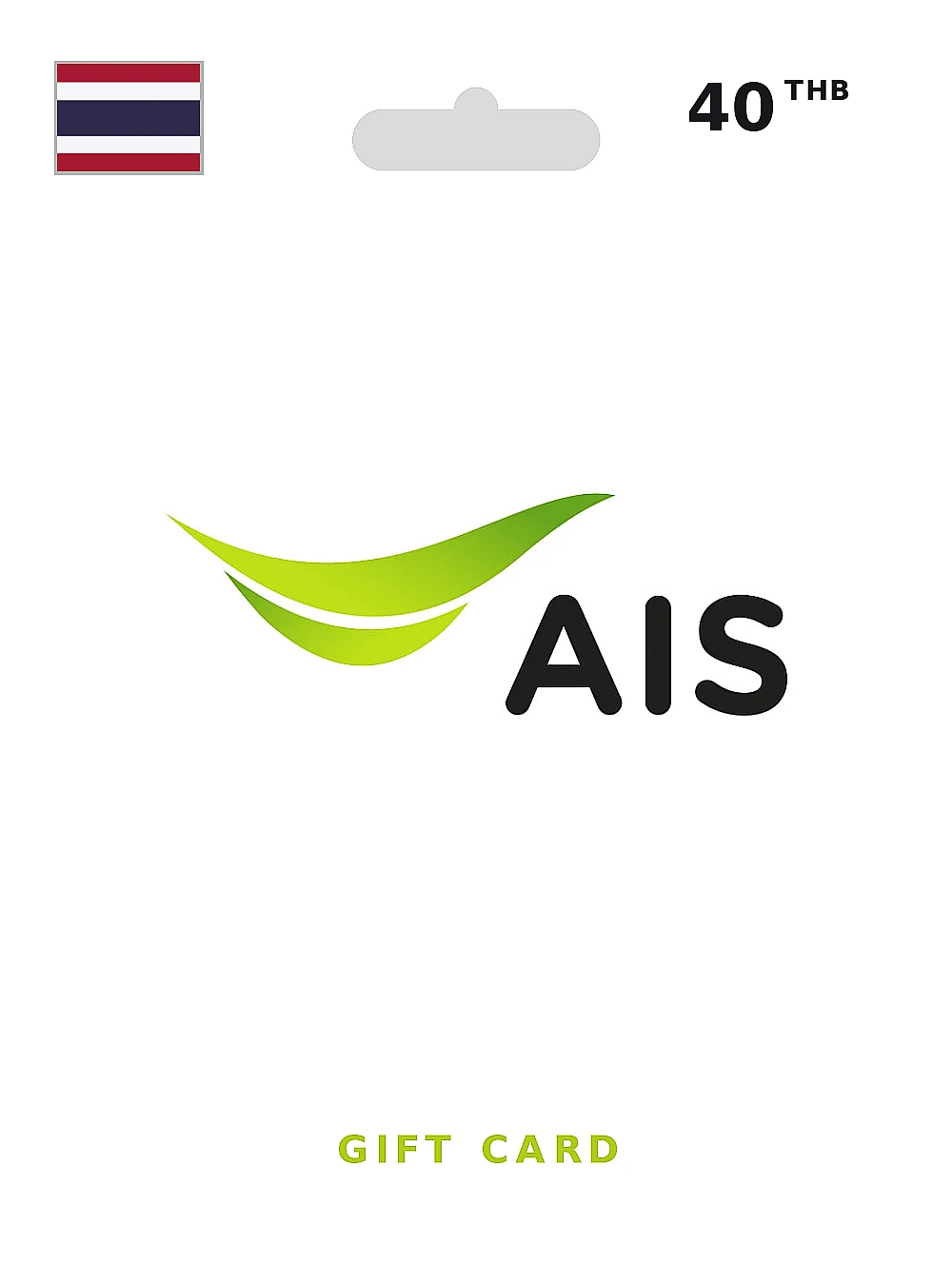 AIS Gift Card 40 THB THAILAND