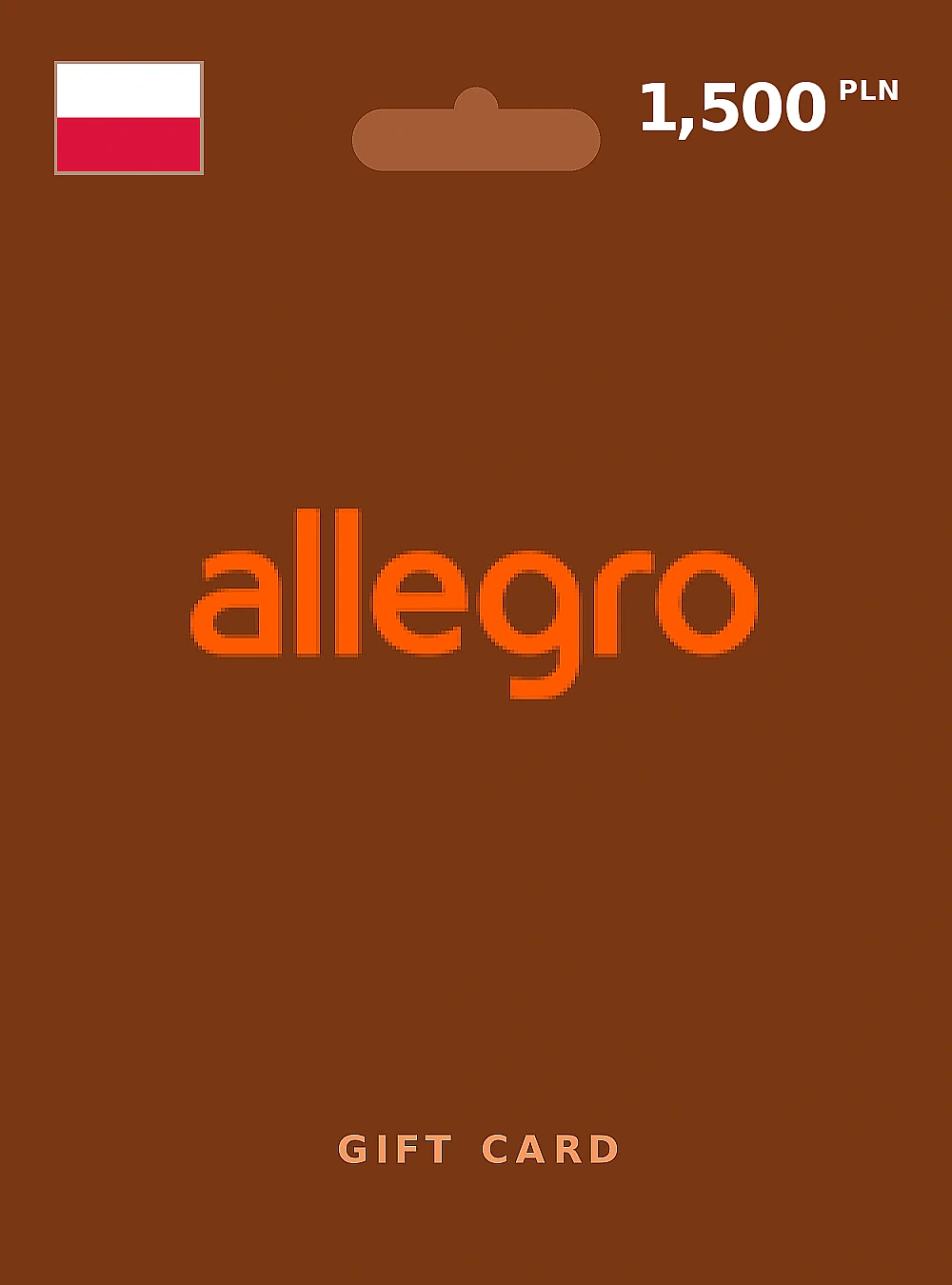 Allegro Gift Card 1500 PLN POLAND