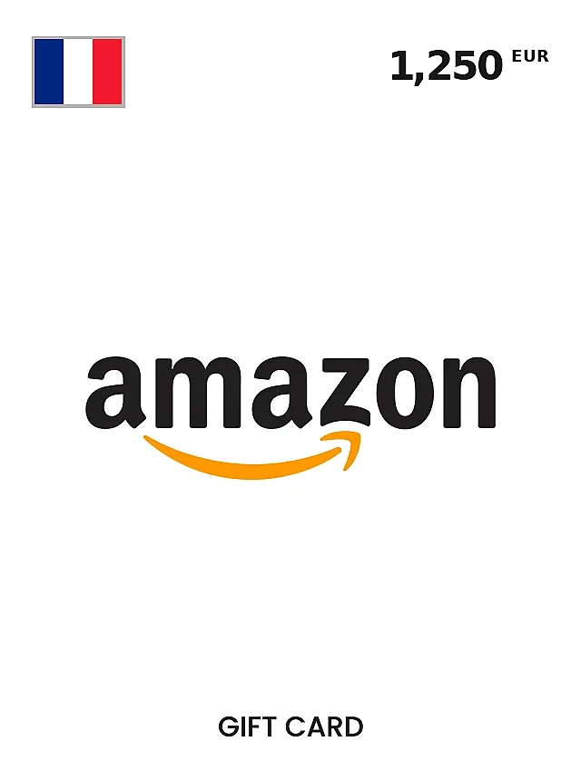 Amazon Gift Card 1250 EUR FRANCE