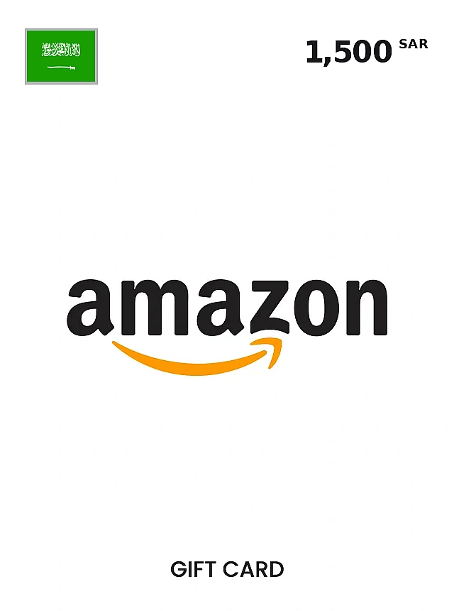 Amazon Gift Card 1500 SAR SAUDI ARABIA