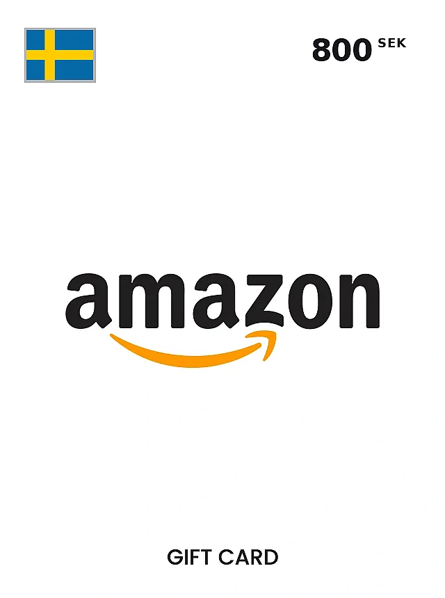 Amazon Gift Card 800 SEK SWEDEN