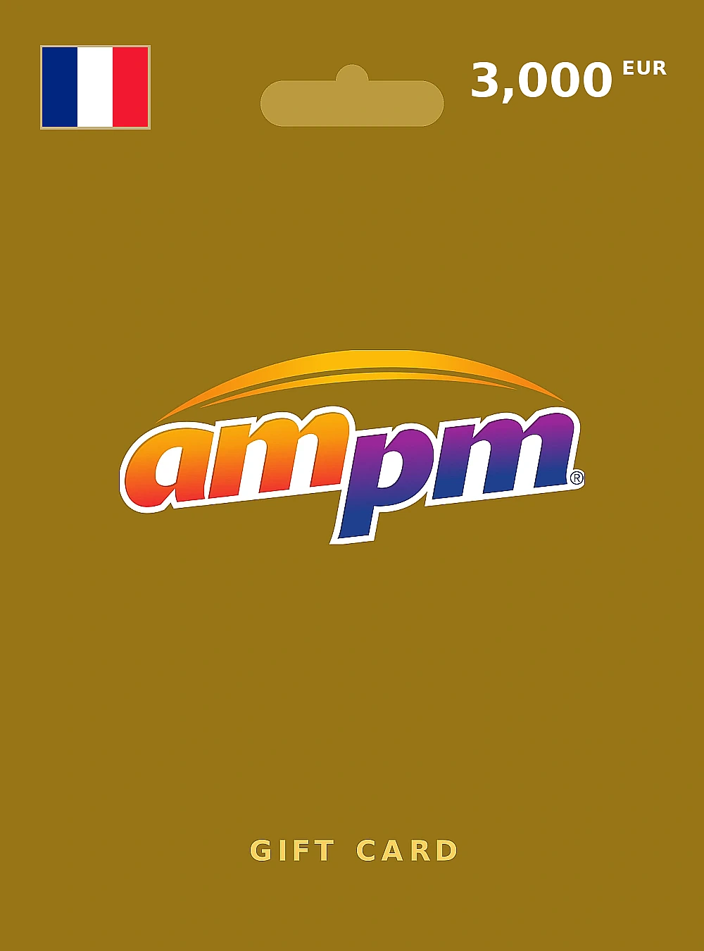 AMPM Gift Card 3000 EUR FRANCE