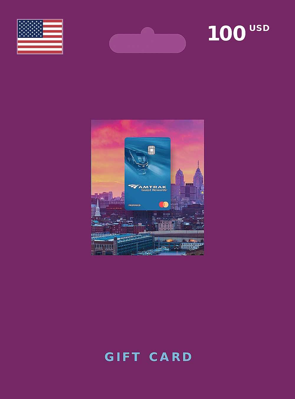 Amtrak Gift Card 100 USD UNITED STATES