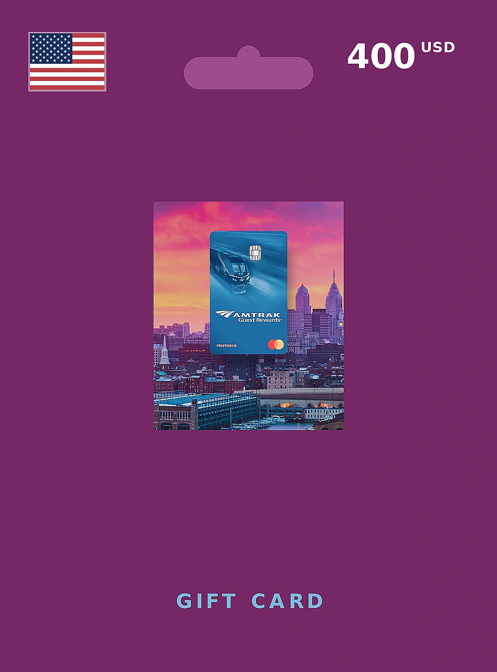 Amtrak Gift Card 400 USD UNITED STATES