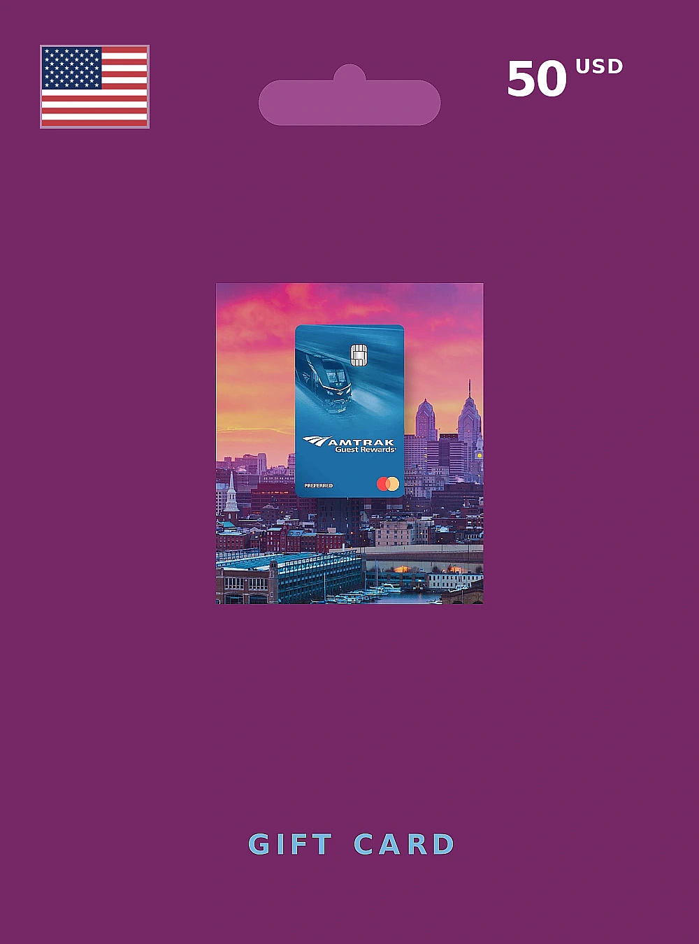 Amtrak Gift Card 50 USD UNITED STATES