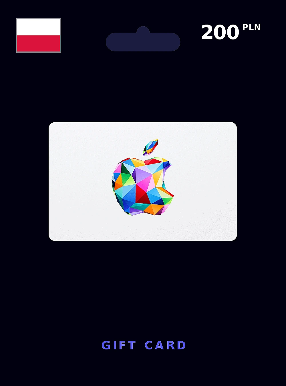 Apple Gift Card 200 PLN POLAND