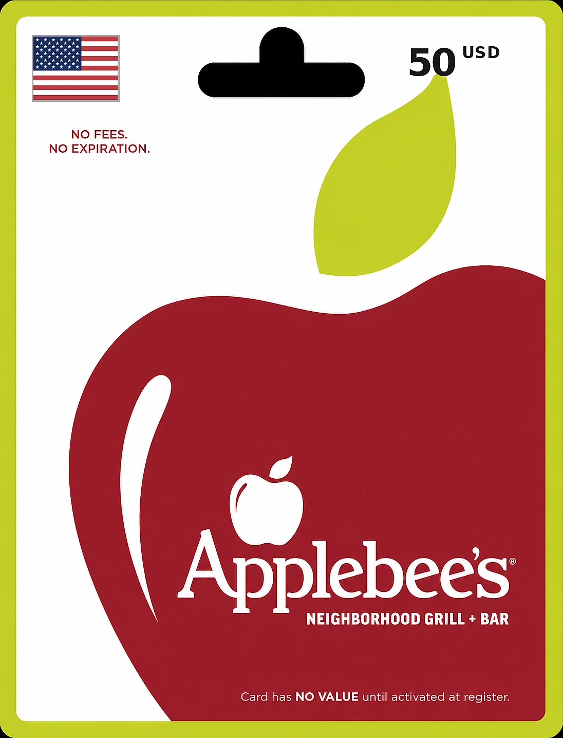 Applebees Gift Card 50 USD UNITED STATES