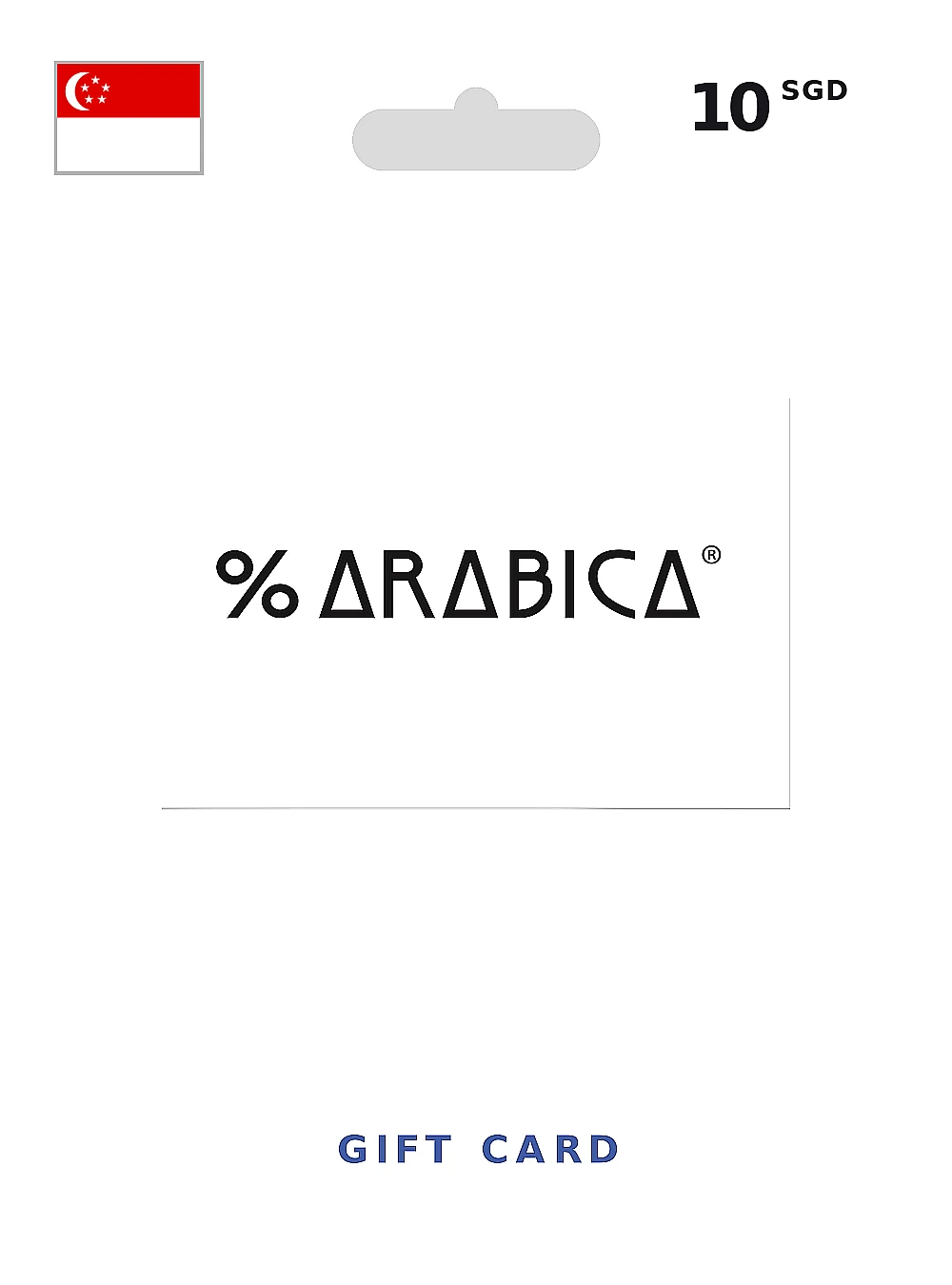 Arabica Gift Card 10 SGD SINGAPORE