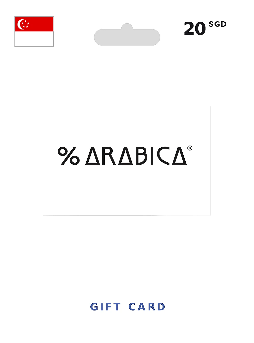 Arabica Gift Card 20 SGD SINGAPORE