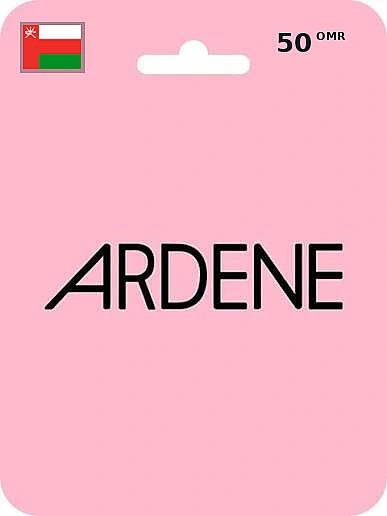 Ardene Gift Card 50 OMR OMAN
