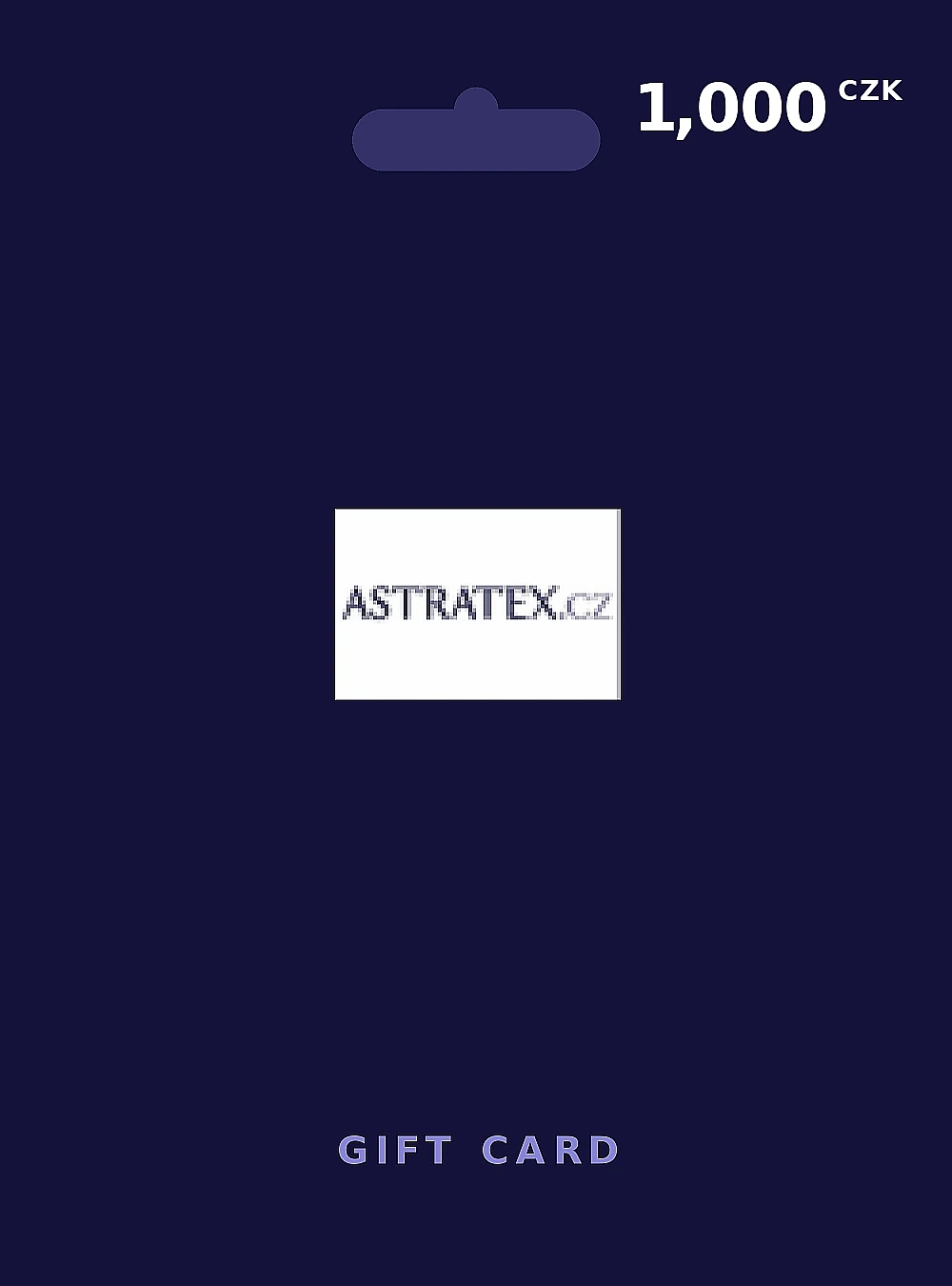 ASTRATEX Gift Card 1000 CZK CZECHIA (CZECH REPUBLIC)