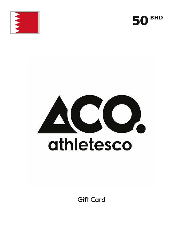 ATHLETE'S CO Gift Card 50 BHD BAHRAIN