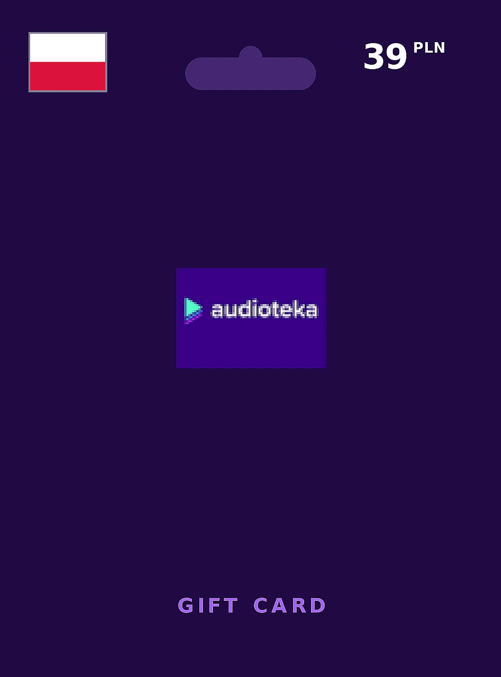 Audioteka Gift Card 39 PLN POLAND