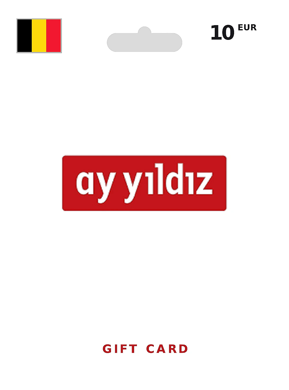 Ay Yildiz Gift Card 10 EUR BELGIUM