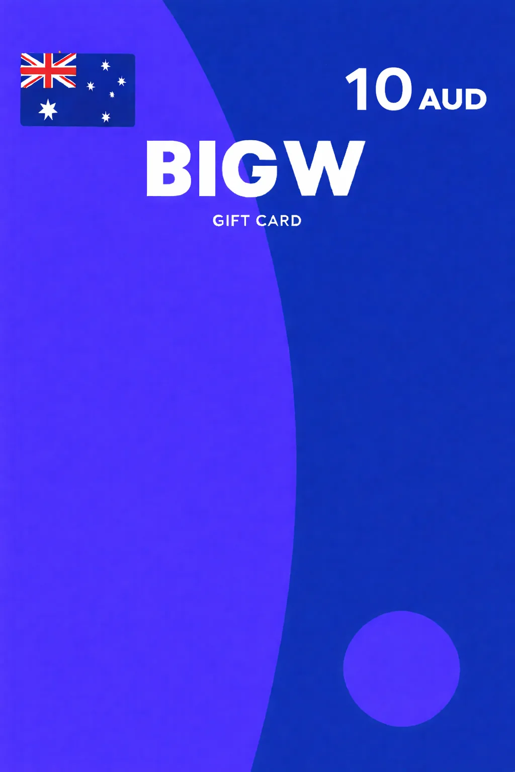 Big W Gift Card 10 AUD AUSTRALIA