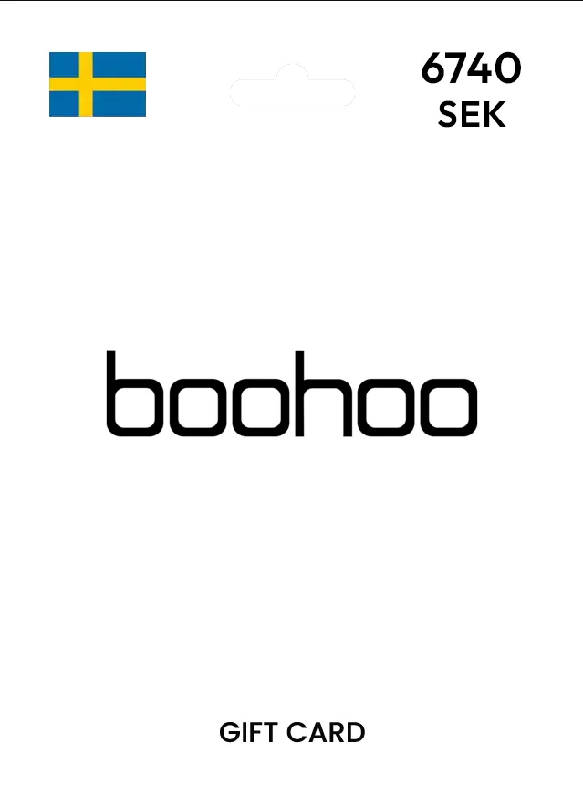 Boohoo Gift Card SE 6740 SEK