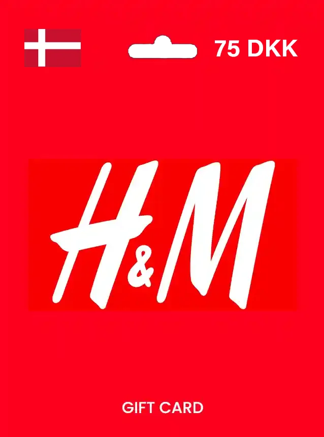 H&M Gift Card  75 DKK DENMARK