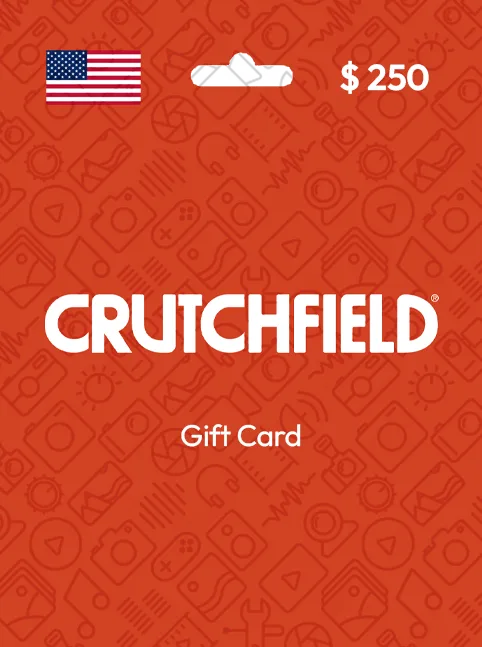 Crutchfield Gift Card 250 USD UNITED STATES