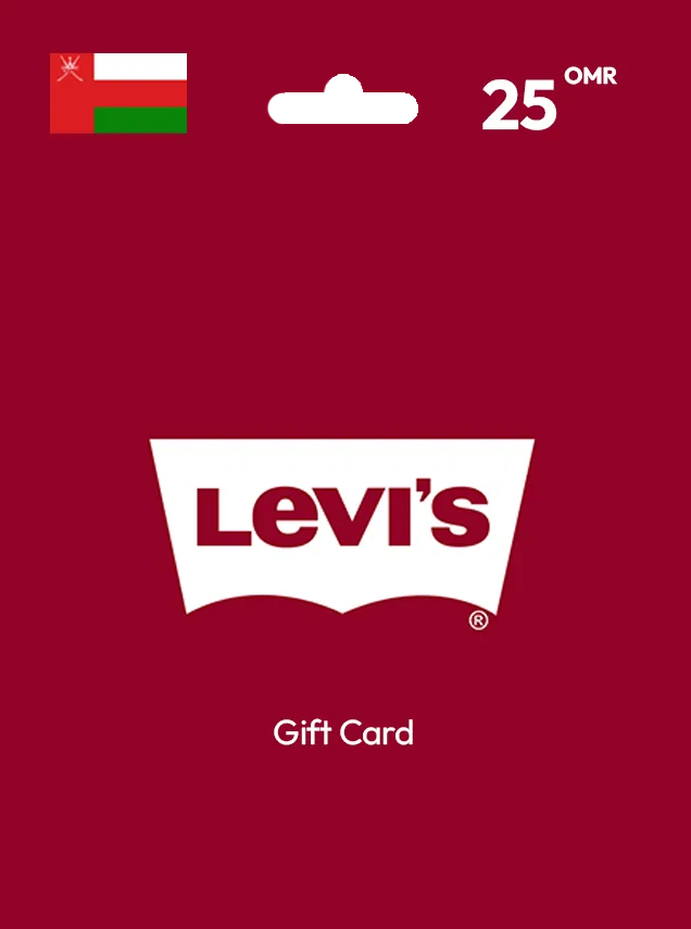Levi's Gift Card 25 OMR OMAN