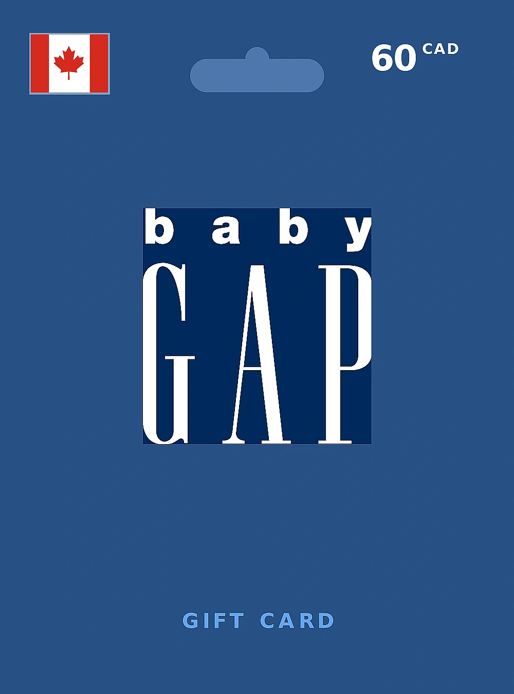 Baby Gap Gift Card 60 CAD CANADA
